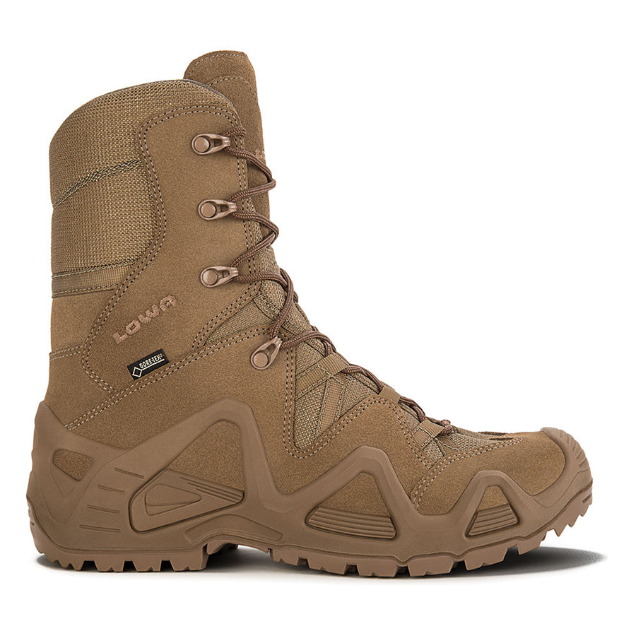 Lowa 3105320731 Men's Zephyr Coyote Brown HI GTX TF Task Force Gore Tex Waterproof Military Boot