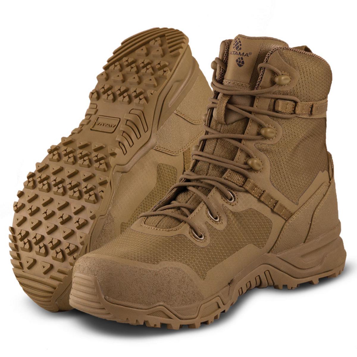 Altama 322003 Men's Raptor 8 inch Safety Steel Toe OCP ACU Coyote Boot