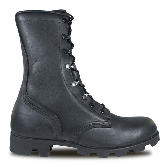 McRae 6189 Men's All Leather Black Military Boot