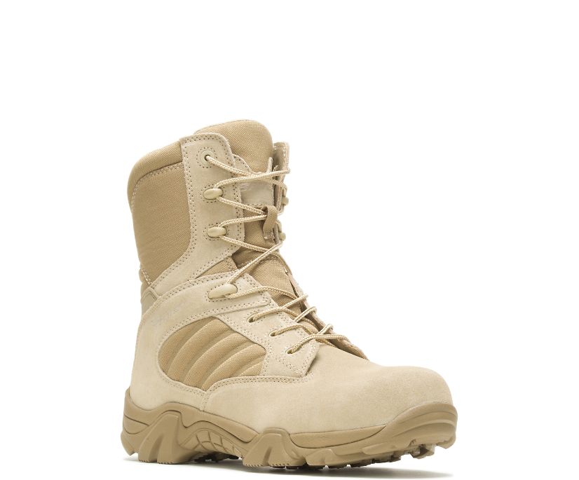 Bates E02276 GX-8 Men's Desert Tan Composite Toe Side Zip Boot