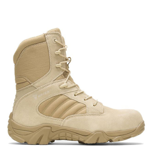 Bates E02276 GX-8 Men's Desert Tan Composite Toe Side Zip Boot