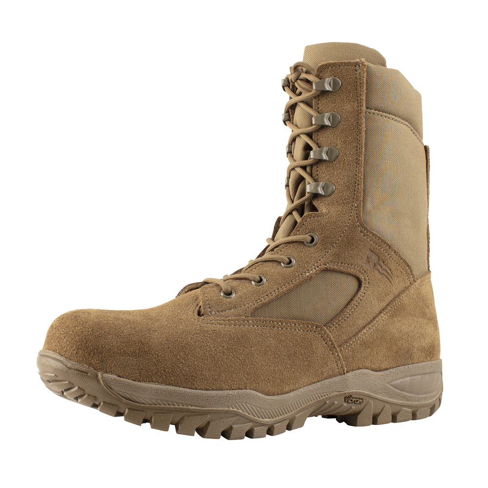 Belleville C312Z CT Men's Hot Weather ACU OCP Side Zip Composite Toe Coyote Brown Boot