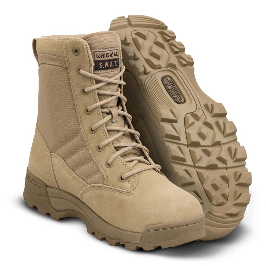 Original SWAT 115002 Classic Men's 9in Hot Weather Desert Tan Tactical Boot