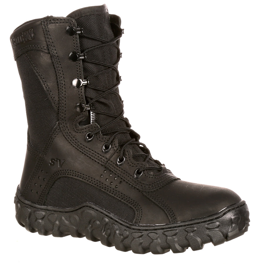 Rocky S2V Vented Black Military Duty Boot (102)