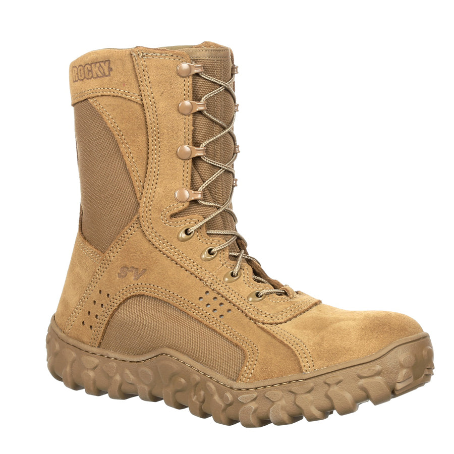 Rocky RKC053 Men's S2V Hot Weather Steel Toe Coyote Brown OCP ACU Military Boot