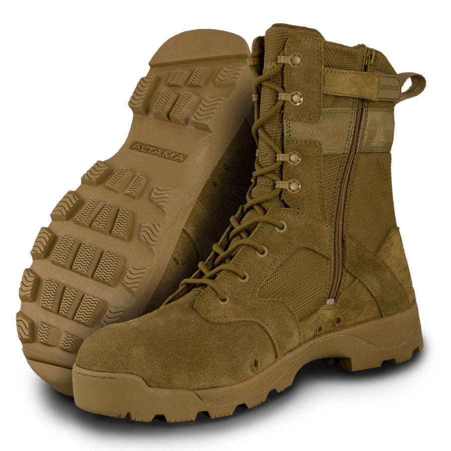 Altama 351603 Men's Jungle Assault Side Zip Safety Toe OCP ACU Coyote ...