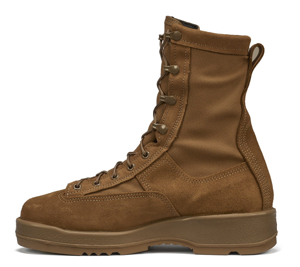 Belleville 330 COY ST Men's Hot Weather Coyote Brown Steel Toe Military Flight Boot