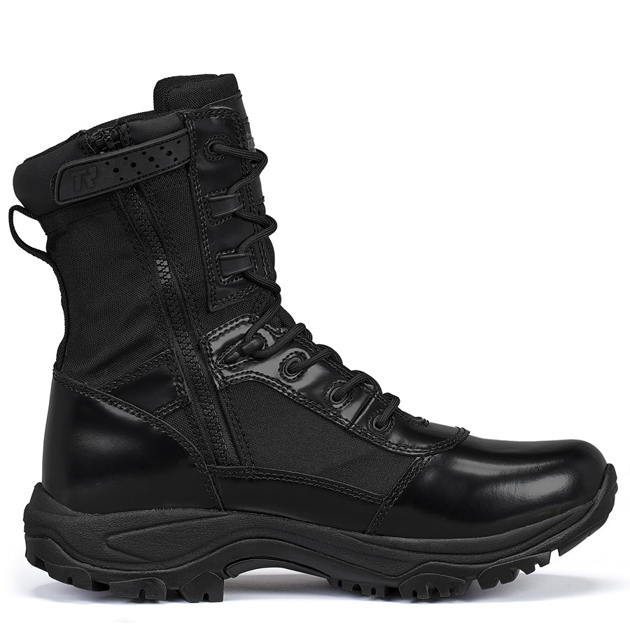 Belleville TR908Z Men's Hot Weather High Shine Side-Zip Boot