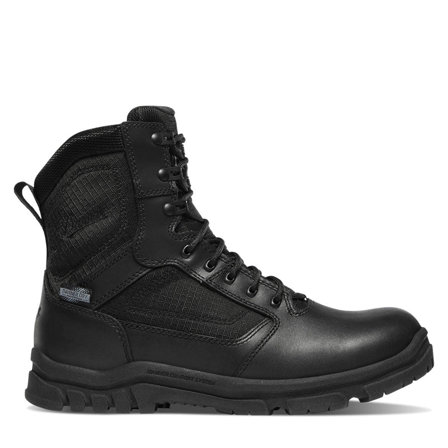 Danner 23822 Men's 8 inch Lookout Waterproof Black Duty Boot