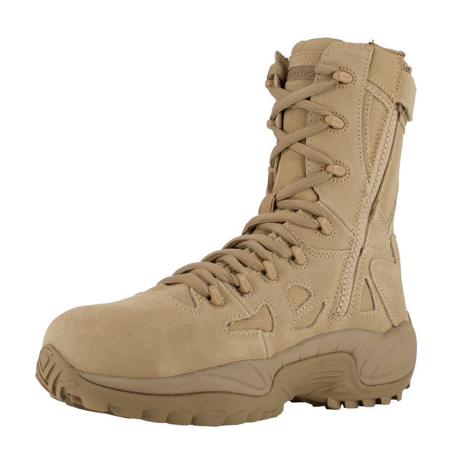 Reebok RB8894 Men's Rapid Response Composite Toe Side Zip Desert Boot