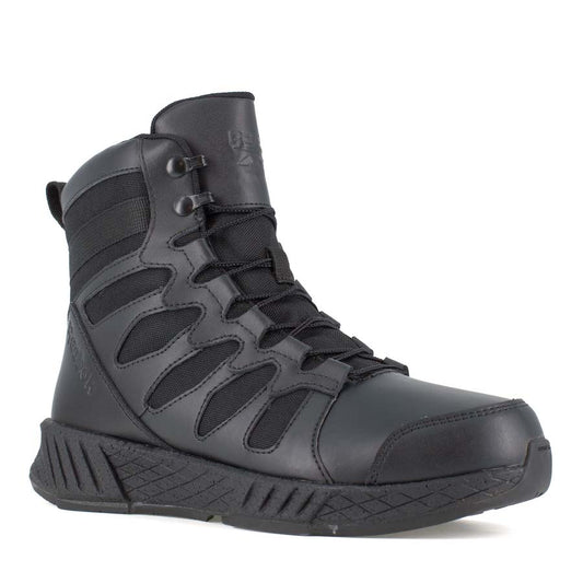 Reebok RB4355 Men's 6inch Mid Height Floatride Side Zip Tactical Boot