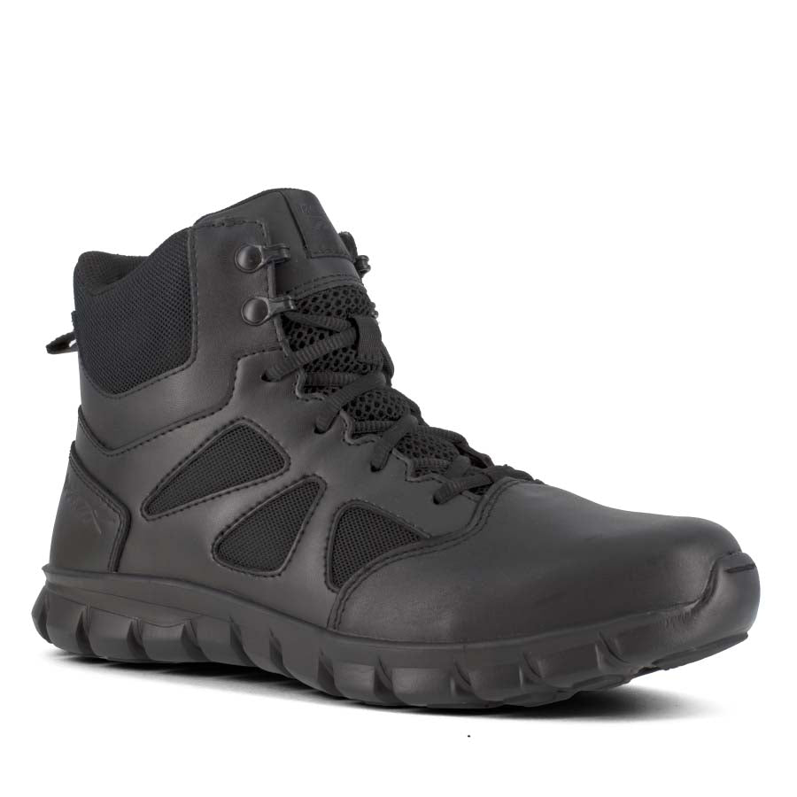 Reebok RB8605 Men's Sublite Cushion Side Zip 6 inch Tactical Boot