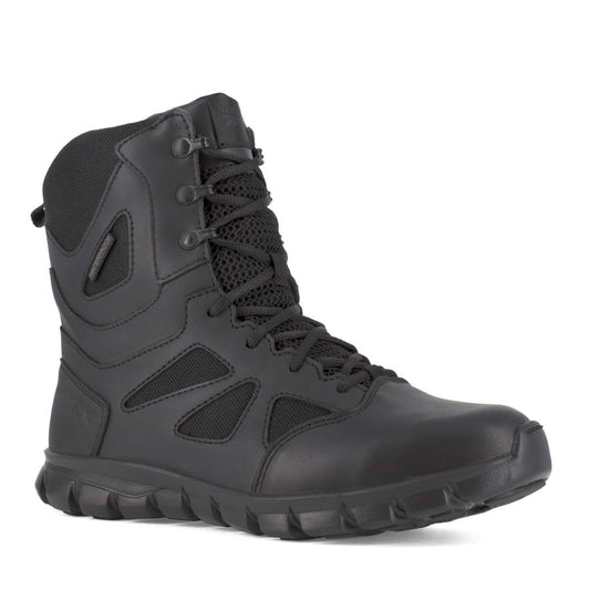 Reebok RB8806 Men's Sublite Cushion Waterproof Side Zip Tactical Boot