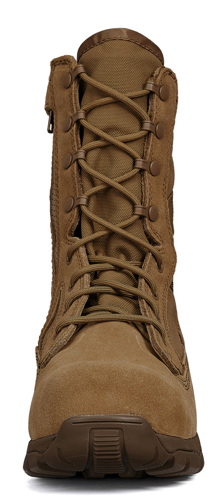 Belleville TR596Z CT Men's Flyweight Coyote Brown Hot Weather Side Zip Composite Toe OCP ACU Military Boot