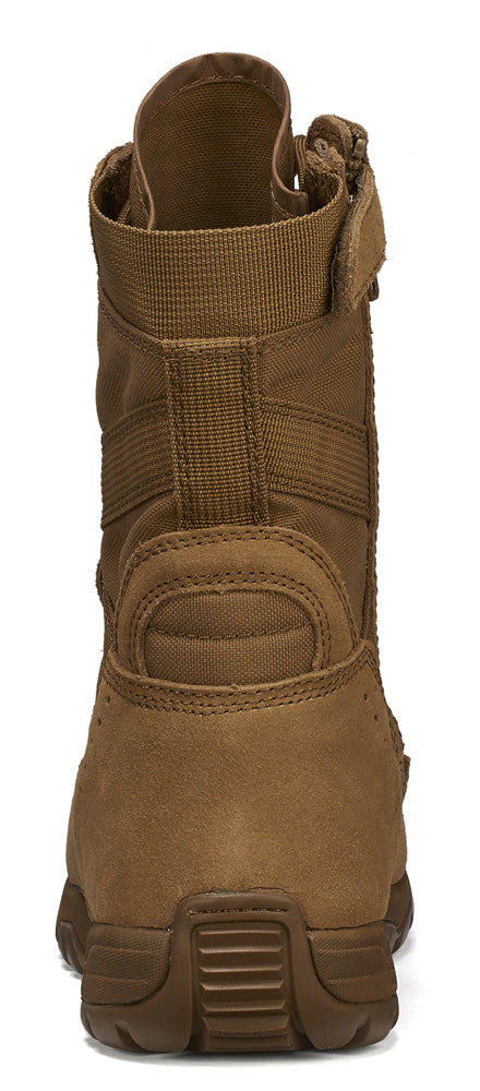 Belleville TR596Z CT Men's Flyweight Coyote Brown Hot Weather Side Zip Composite Toe OCP ACU Military Boot