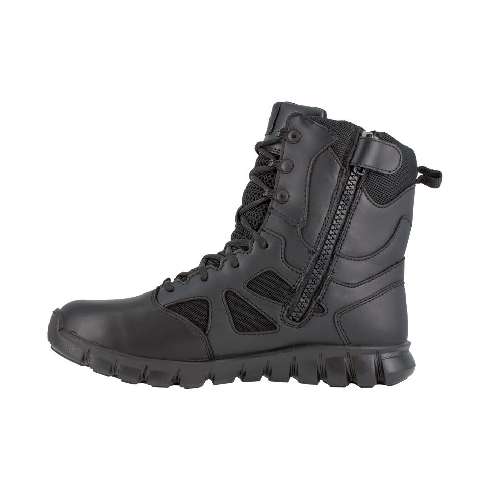 Reebok RB8806 Men's Sublite Cushion Waterproof Side Zip Tactical Boot